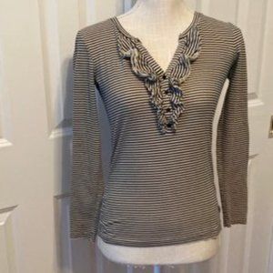 Loft Ruffle Front T-Shirt